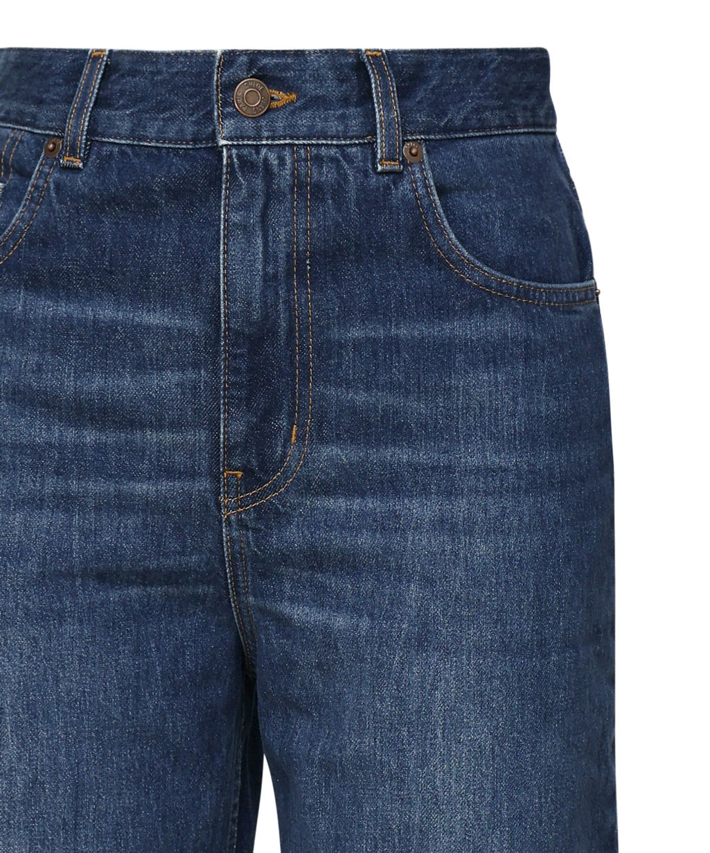 Jeans in denim di cotone CHC24WDP22150 402 CHLOÉ 