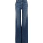 Jeans flare a vita alta in denim CHC25ADP42251 427 CHLOÉ 