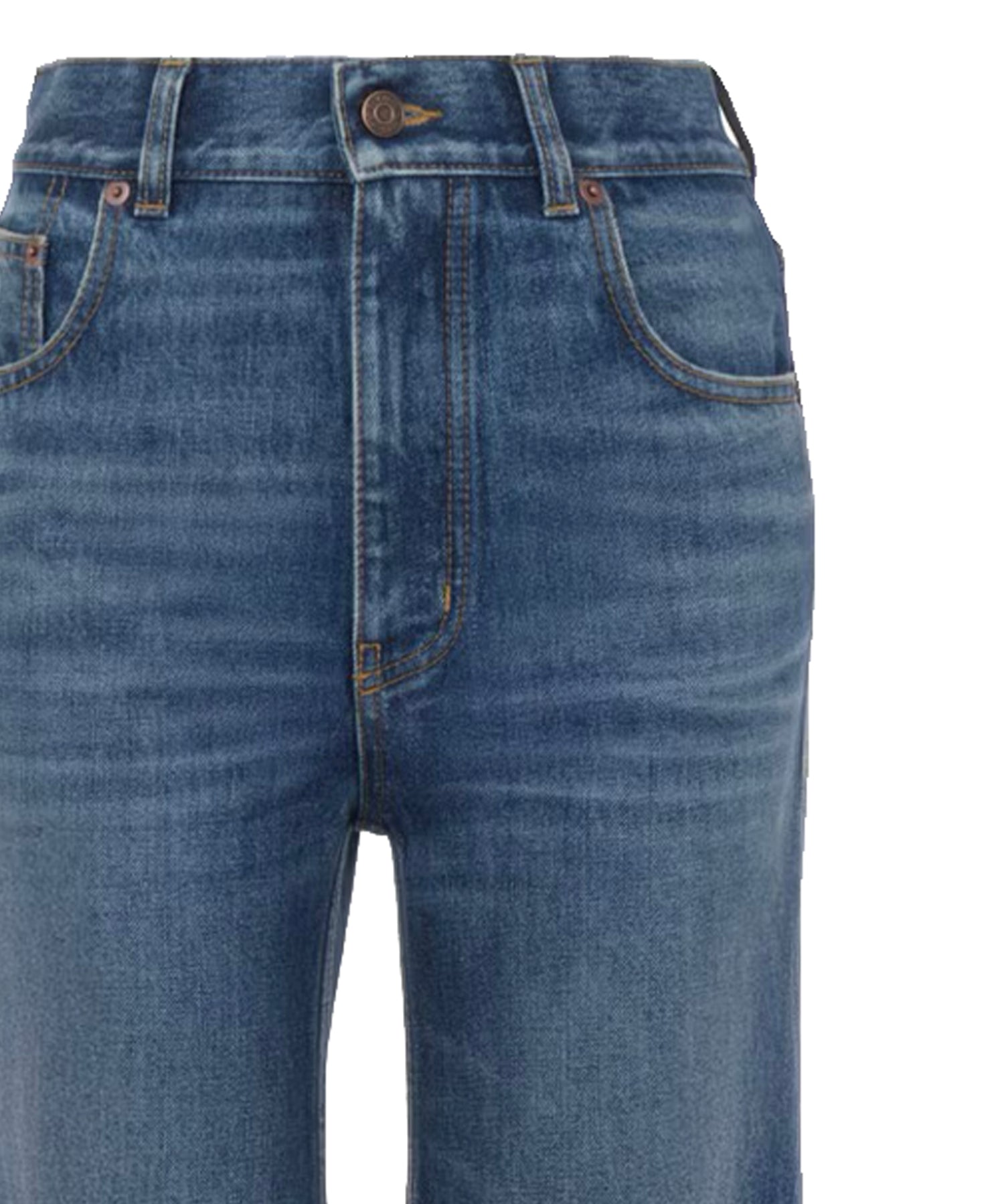 Jeans flare a vita alta in denim CHC25ADP42251 427 CHLOÉ 