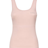 Canotta con logo CHC25AJH12180 6K2 CHLOÉ 