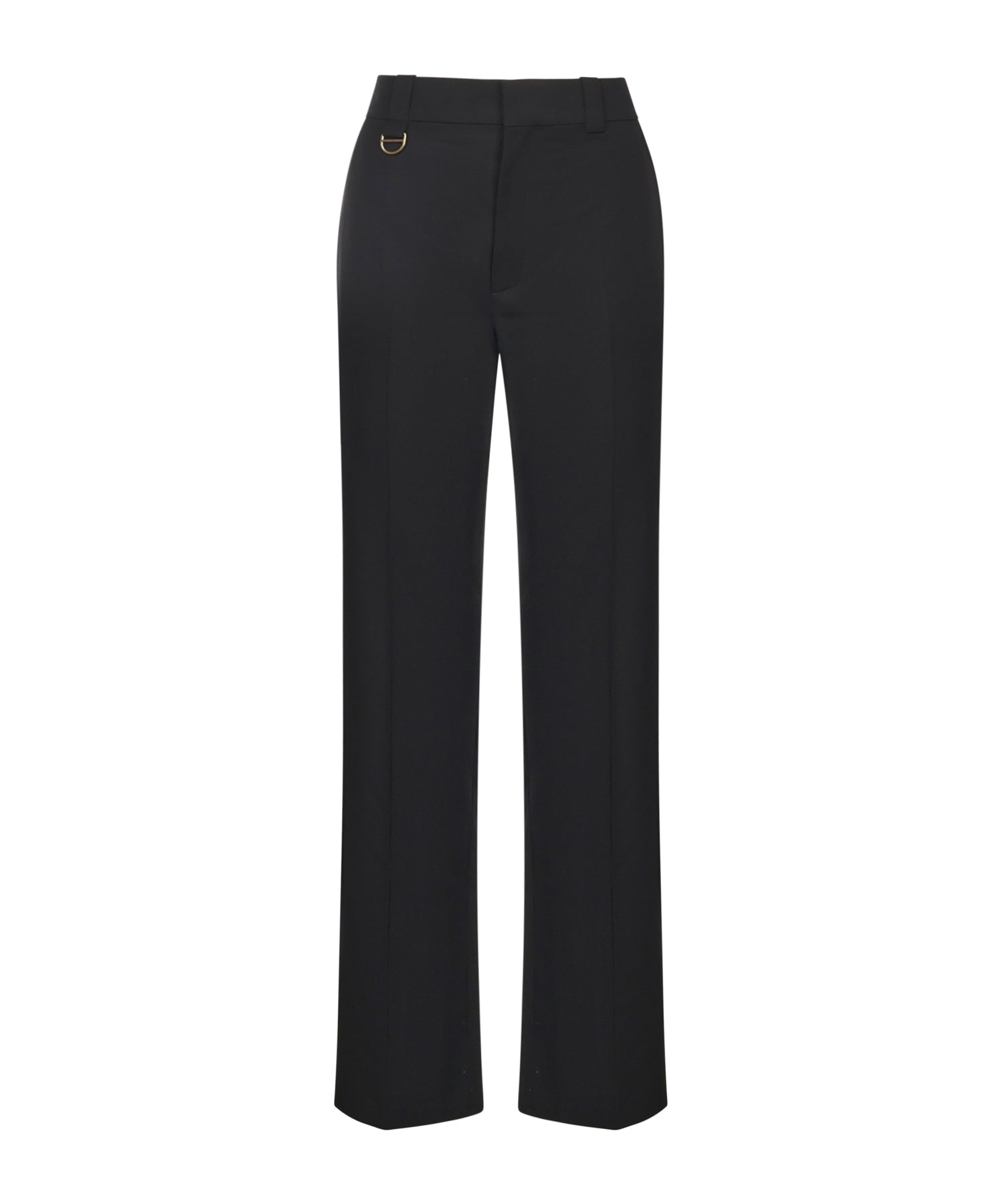 Pantaloni sartoriali in lana grain de poudre CHC25APA29067 001 CHLOÉ 
