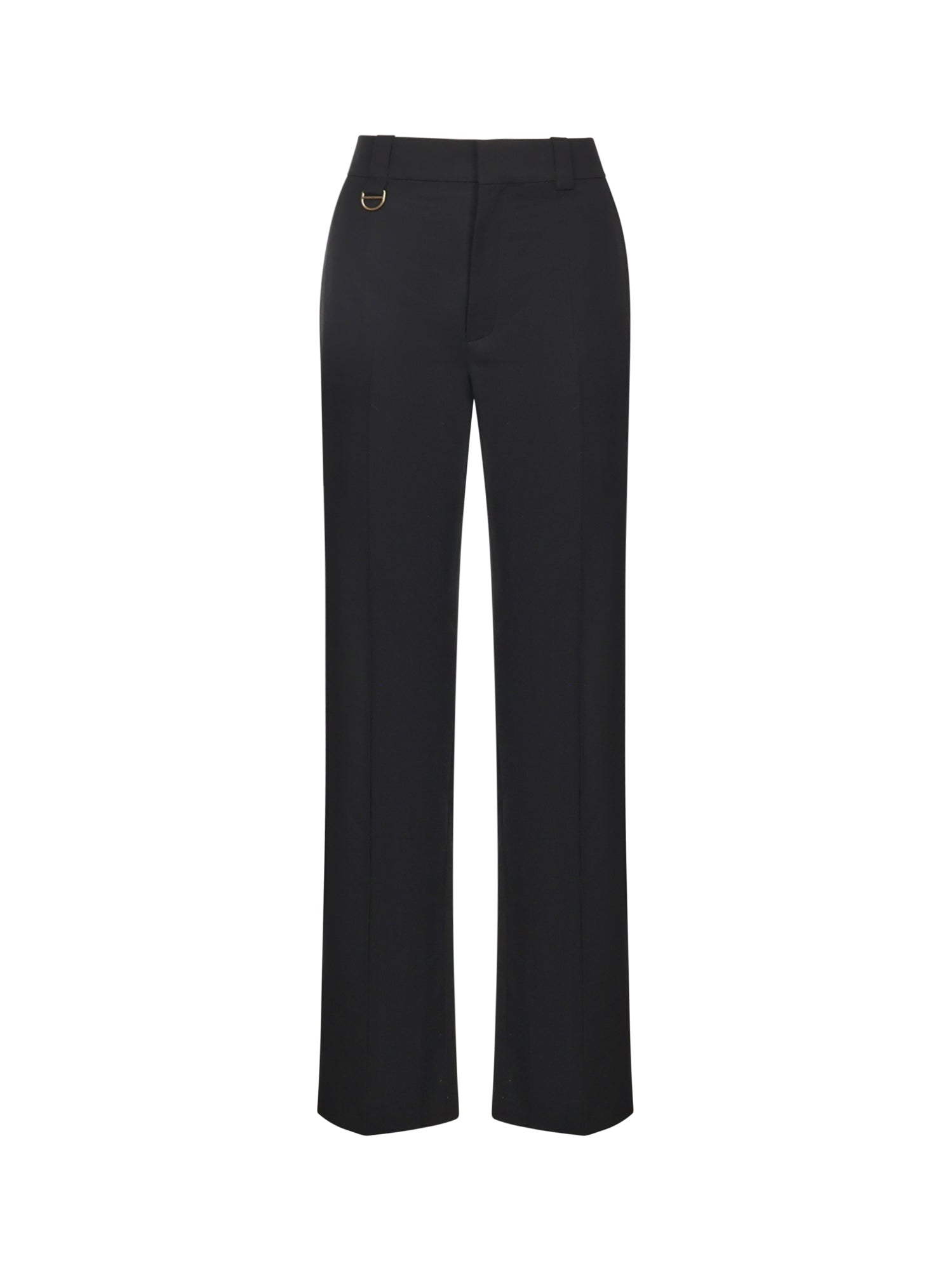 Pantaloni sartoriali in lana grain de poudre CHC25APA29067 001 CHLOÉ 