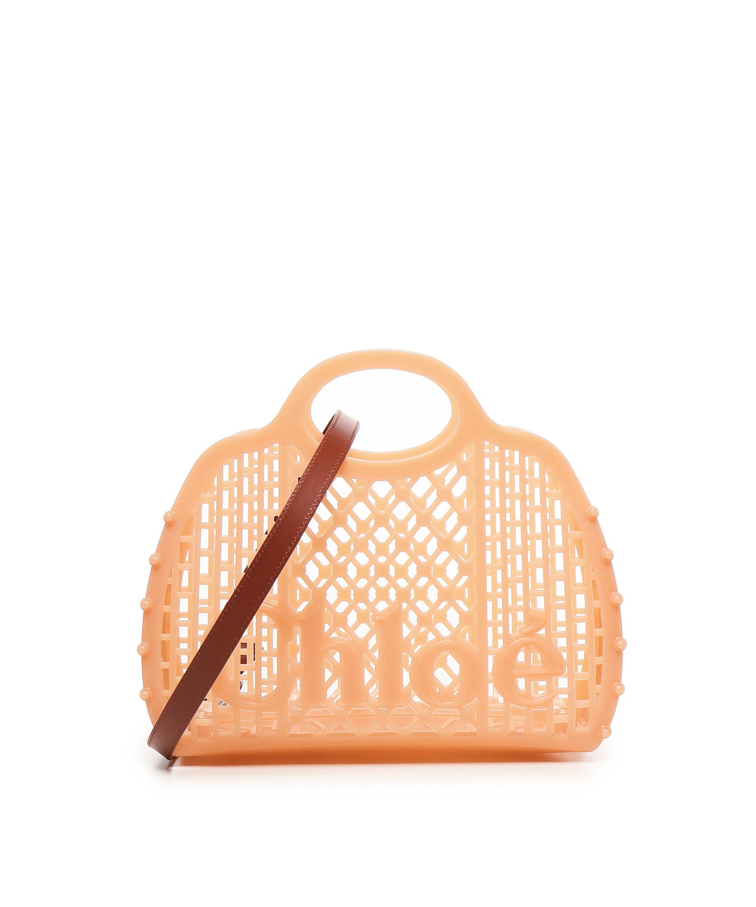 Tote bag Cage in gomma CHC25AS517P55 26Y CHLOÉ 