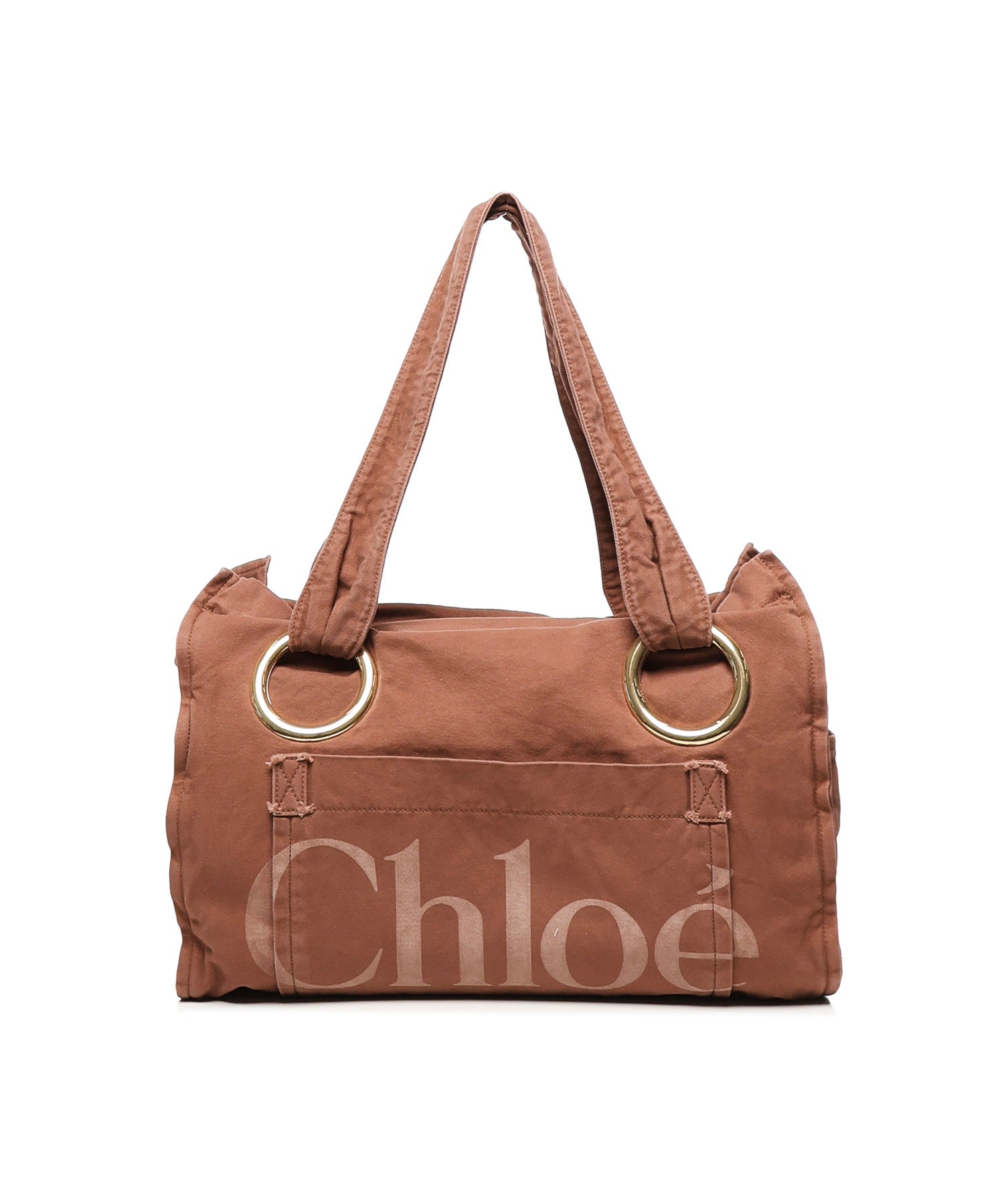 Tote bag Plage in cotone CHC25AS545P10 6L7 CHLOÉ 