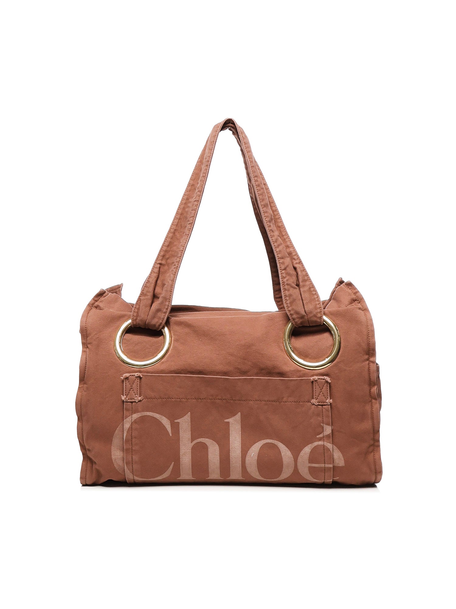 Tote bag Plage in cotone CHC25AS545P10 6L7 CHLOÉ 
