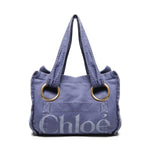 Tote bag Plage in cotone CHC25AS546P10 48B CHLOÉ 