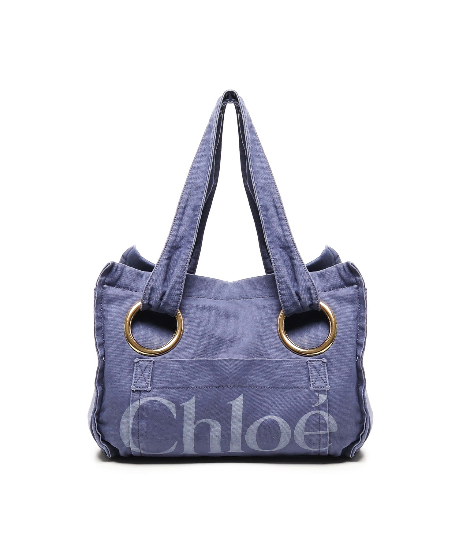 Tote bag Plage in cotone CHC25AS546P10 48B CHLOÉ 