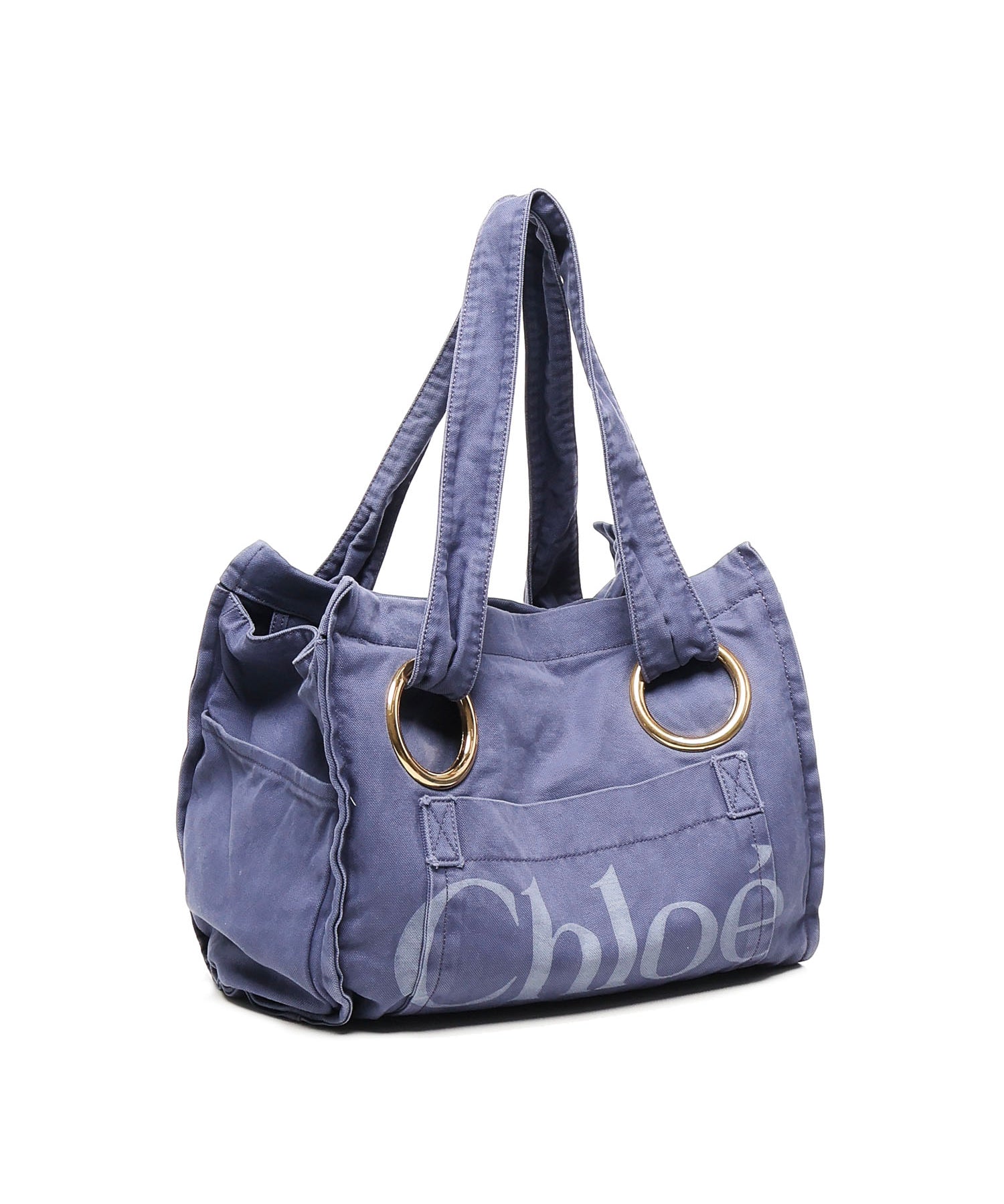 Tote bag Plage in cotone CHC25AS546P10 48B CHLOÉ 