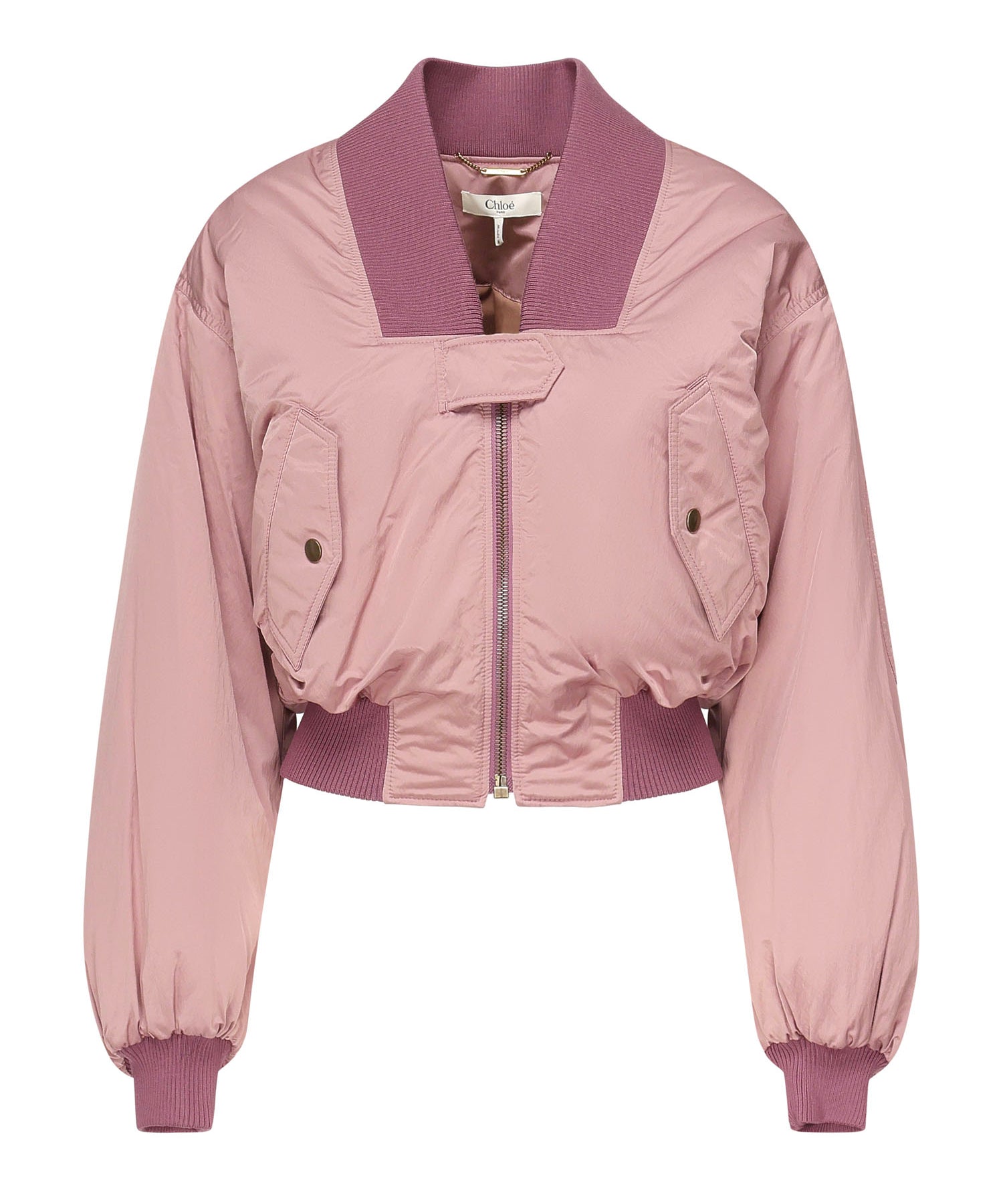 Giubbotto bomber in nylon<BR/> CHC25AVE16113 27T CHLOÉ 