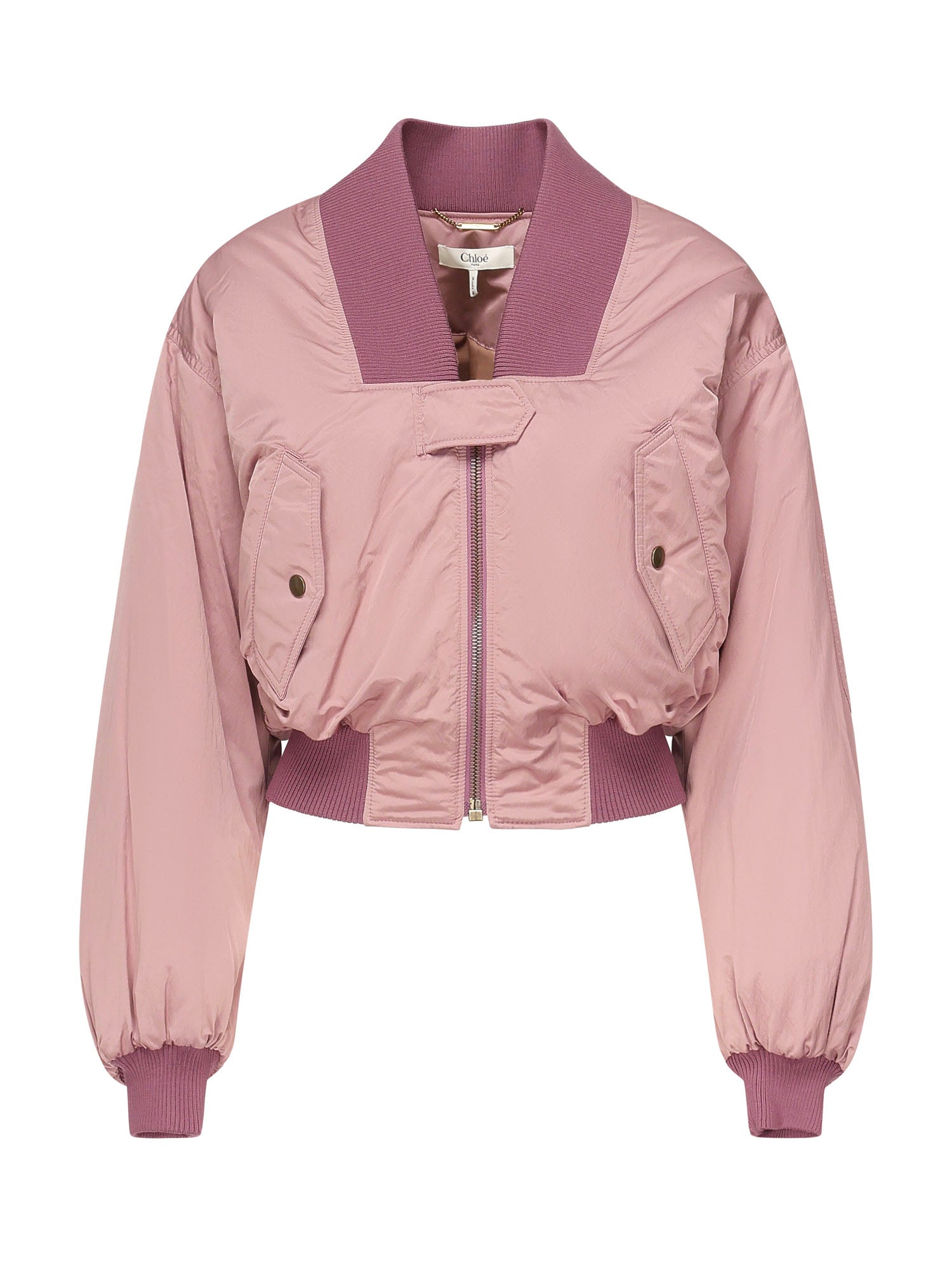 Giubbotto bomber in nylon<BR/> CHC25AVE16113 27T CHLOÉ 