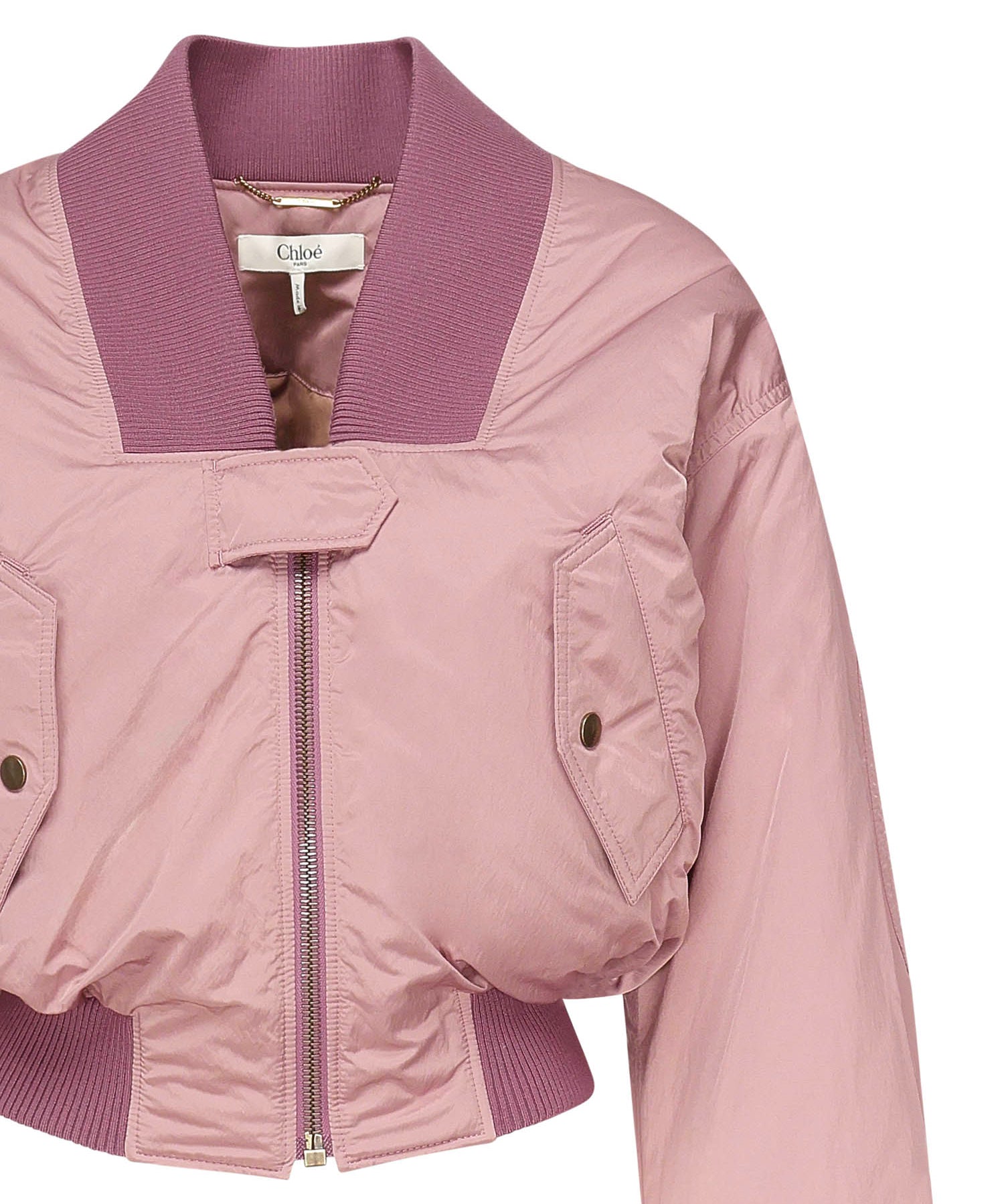 Giubbotto bomber in nylon<BR/> CHC25AVE16113 27T CHLOÉ 