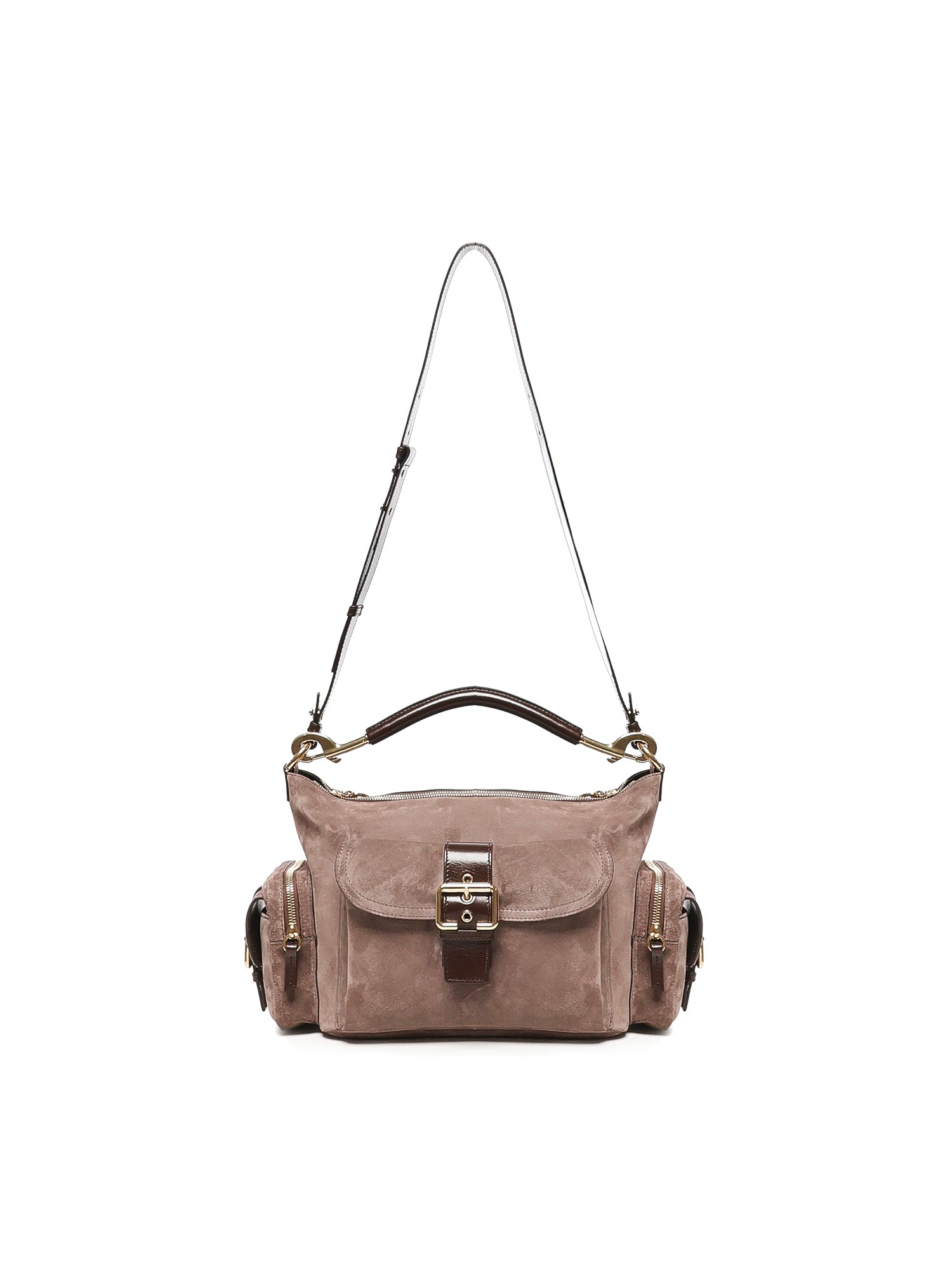 Camera bag in pelle scamosciata CHC25US533P37 080 CHLOÉ 