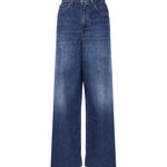 Jeans a gamba ampia in denim CHC24ADP02150 402 CHLOÉ 