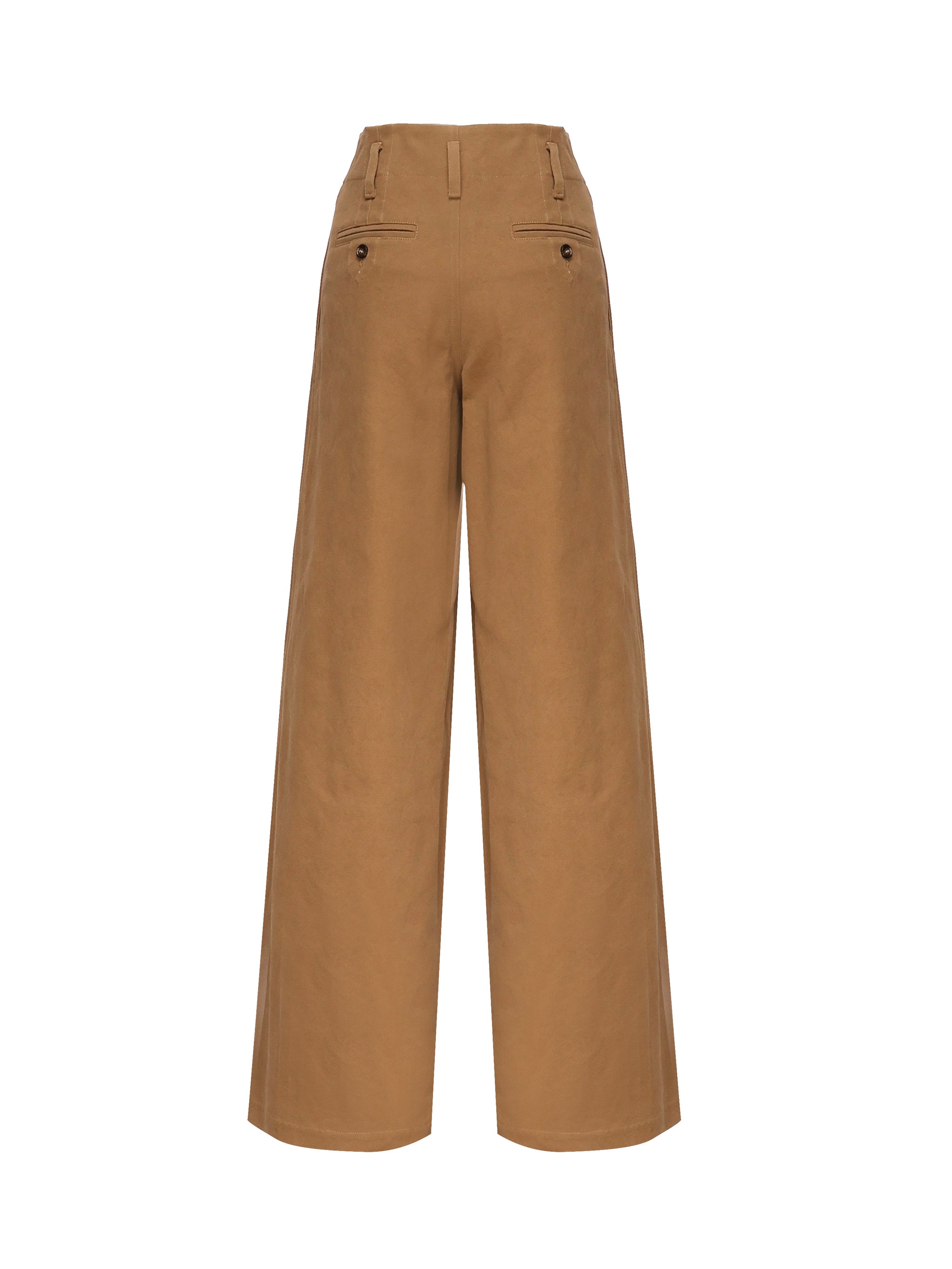 Pantaloni svasati in cotone CHC25APA11365 208 CHLOÉ 