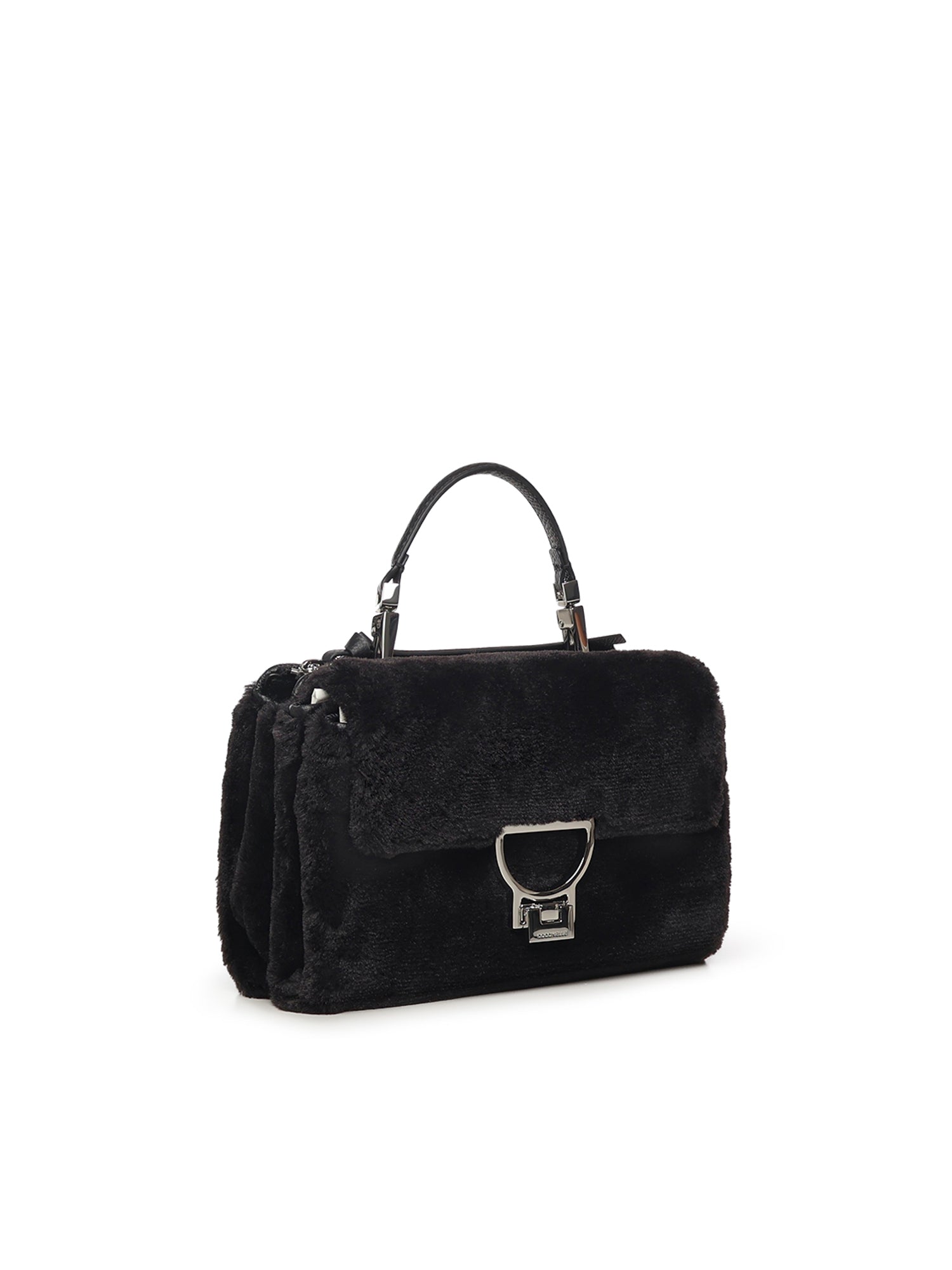 Borsa Arlettis in pelliccia sintetica e pelle<BR/> E1T3I55B701 001 COCCINELLE 