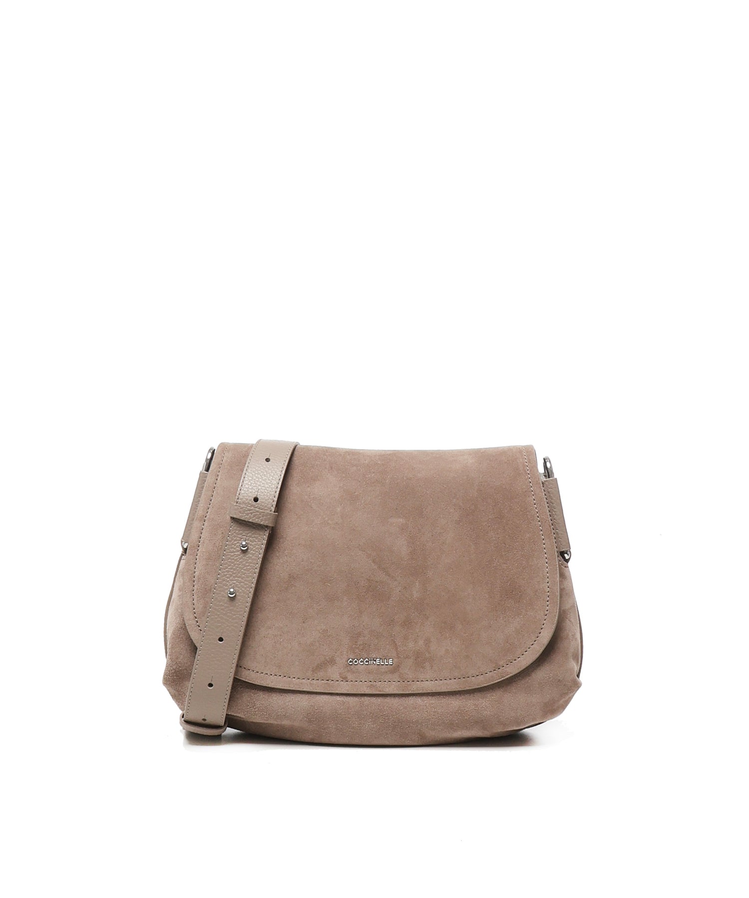 Borsa a tracolla in camoscio E1T96150101 N59 COCCINELLE 