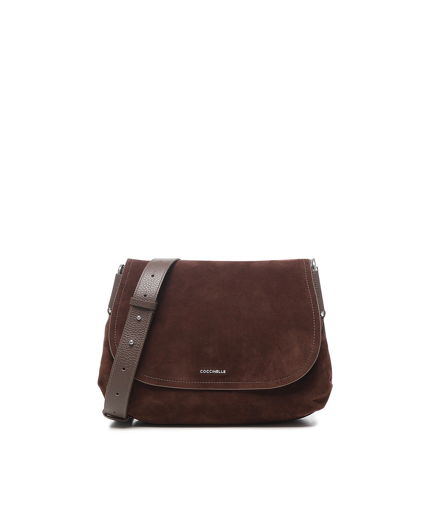 Borsa a tracolla in camoscio E1T96150101 W20 COCCINELLE 