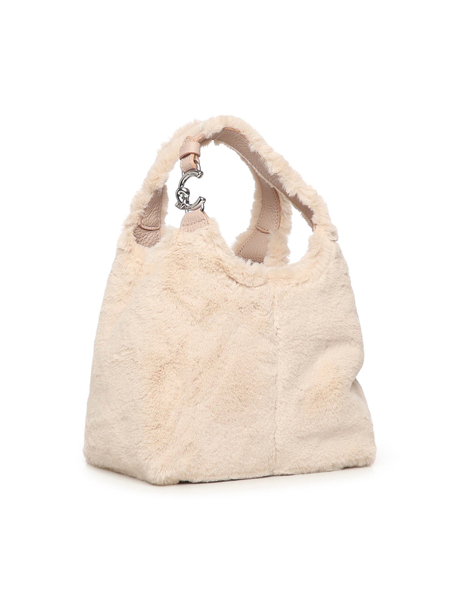 Borsa C-Easy in pelliccia sintetica e pelle E1THD580101 339 COCCINELLE 