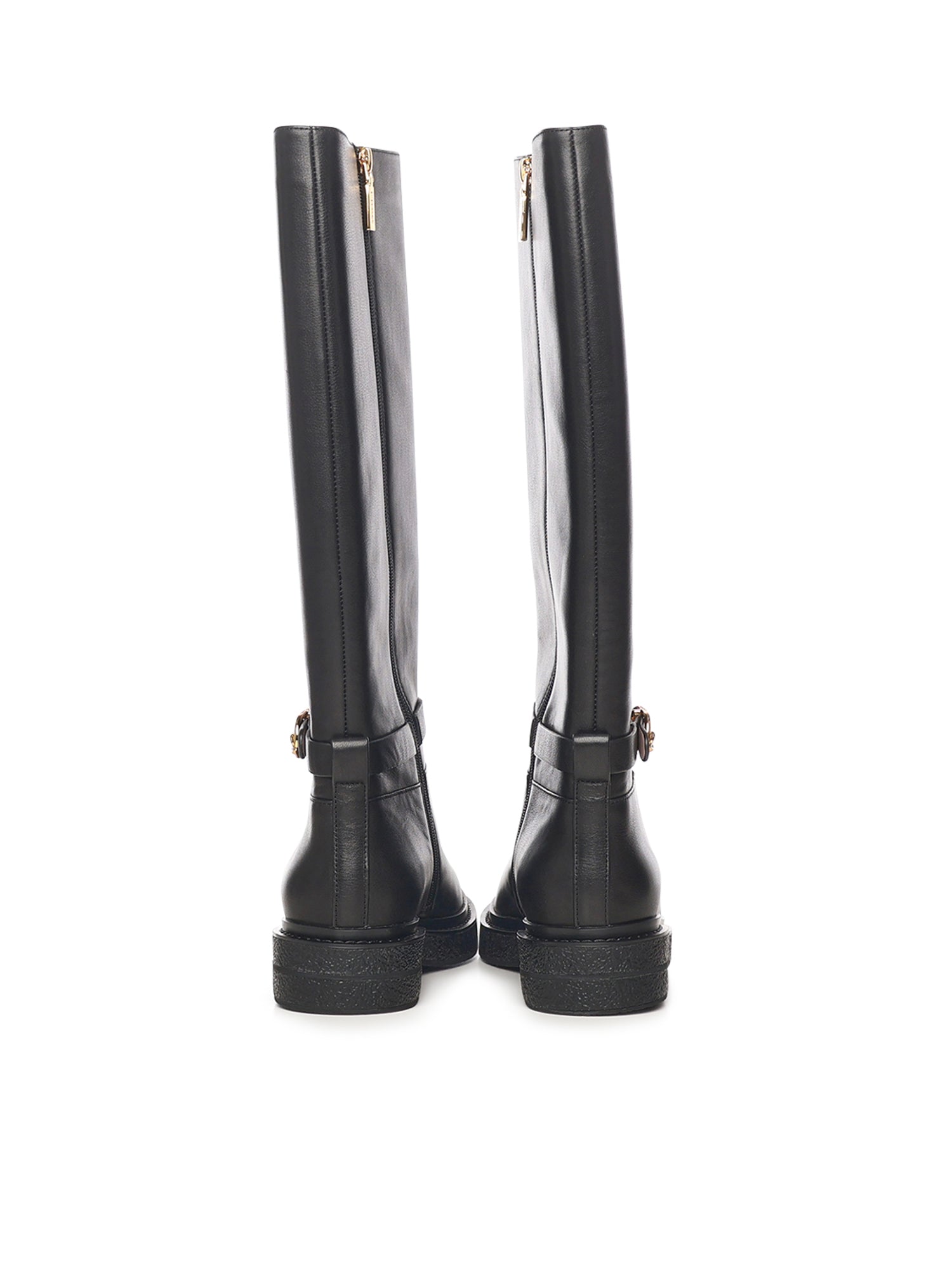 Stivali C-Saddle in pelle E4T7A150101 001 COCCINELLE 