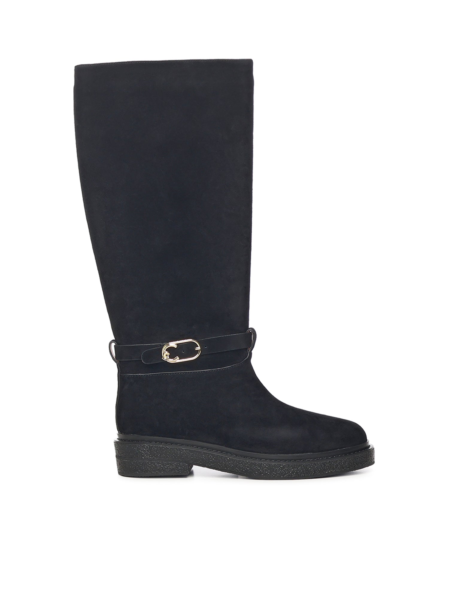 Stivali C-Saddle in suede E4T7B150101 001 COCCINELLE 