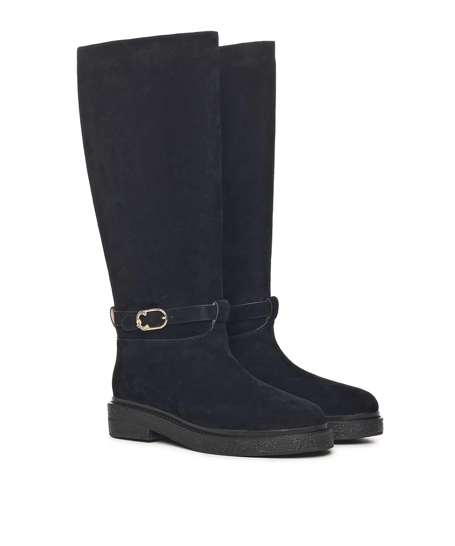 Stivali C-Saddle in suede E4T7B150101 001 COCCINELLE 