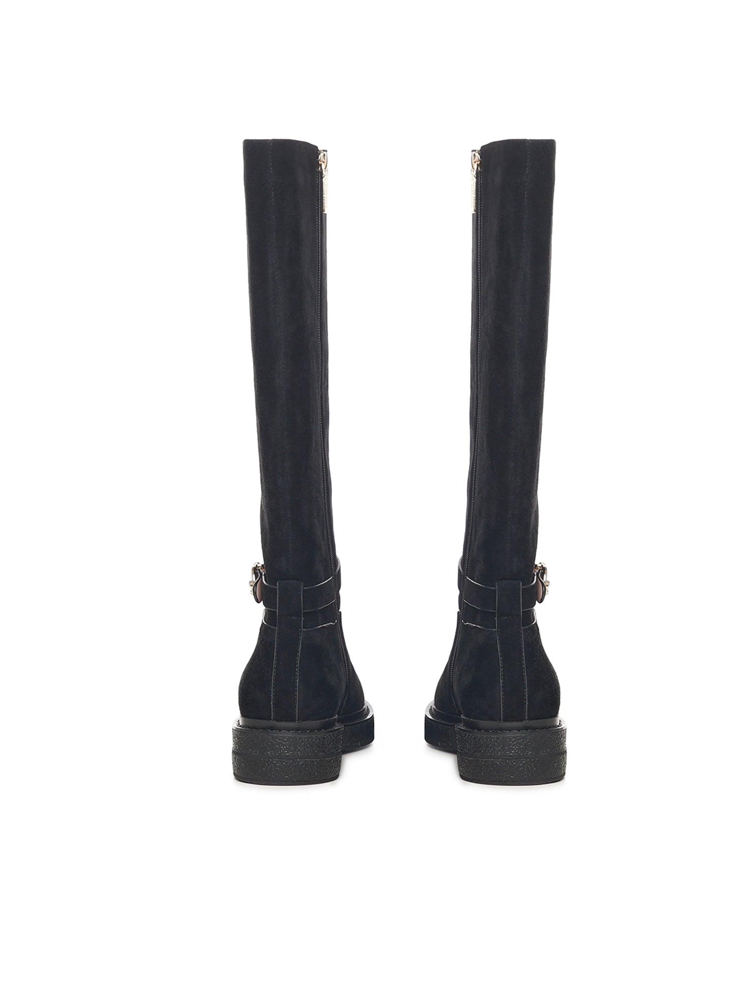 Stivali C-Saddle in suede E4T7B150101 001 COCCINELLE 