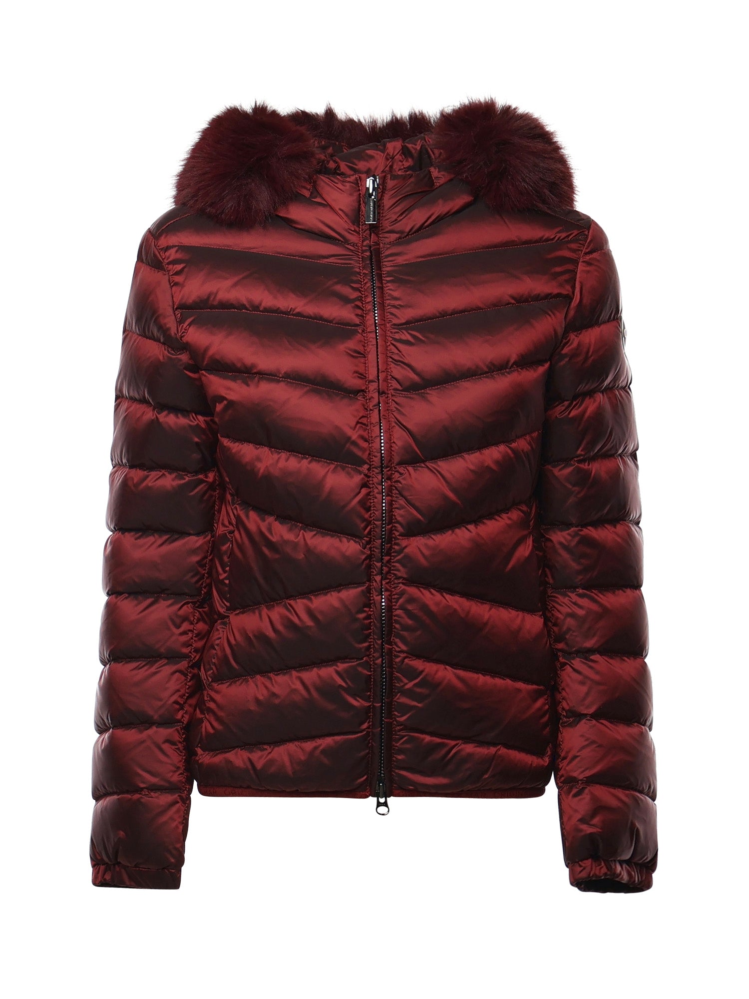 Piumino trapuntato con pelliccia sintetica<BR/> 2219E 2YO44 COLMAR ORIGINALS 