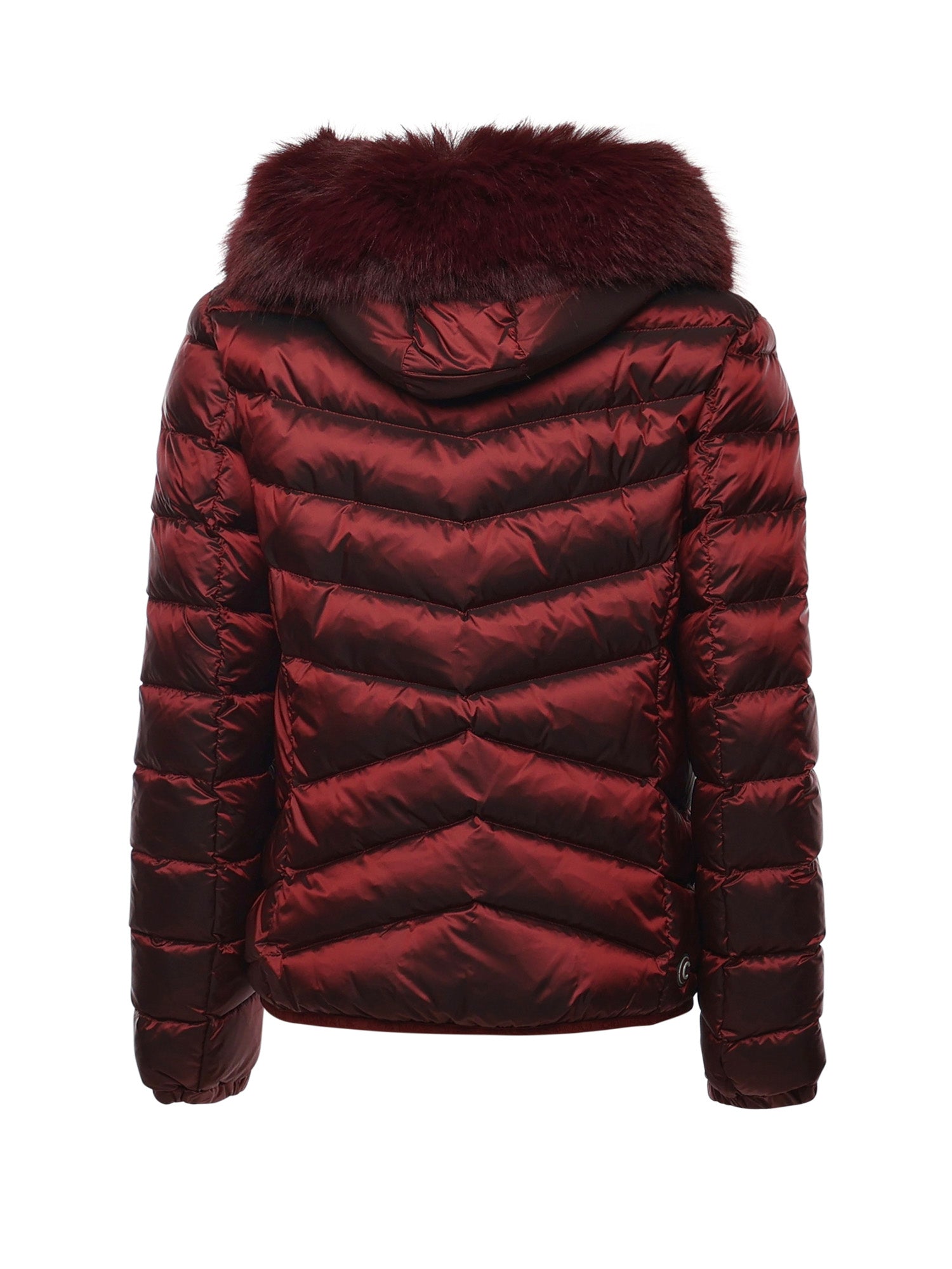 Piumino trapuntato con pelliccia sintetica<BR/> 2219E 2YO44 COLMAR ORIGINALS 