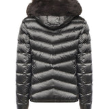 Piumino trapuntato con pelliccia sintetica<BR/> 2219E 2YO506 COLMAR ORIGINALS 