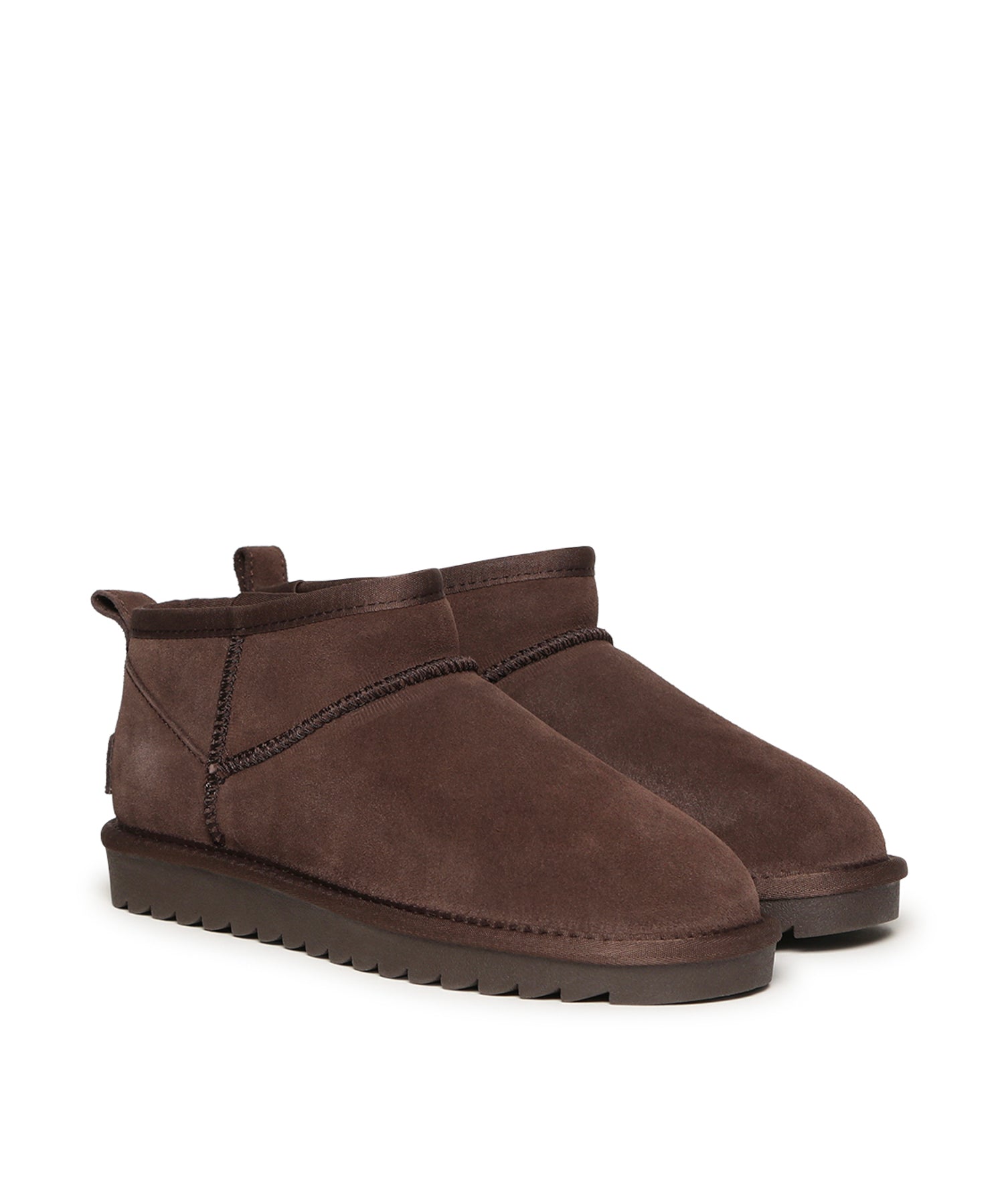 Stivale basso in pelle scamosciata HC.YW078 MOKA COLORS OF CALIFORNIA 