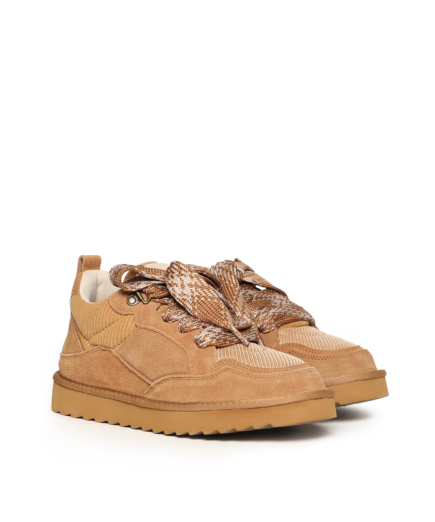 Sneaker in pelle scamosciata HC.YW261 TAN COLORS OF CALIFORNIA 