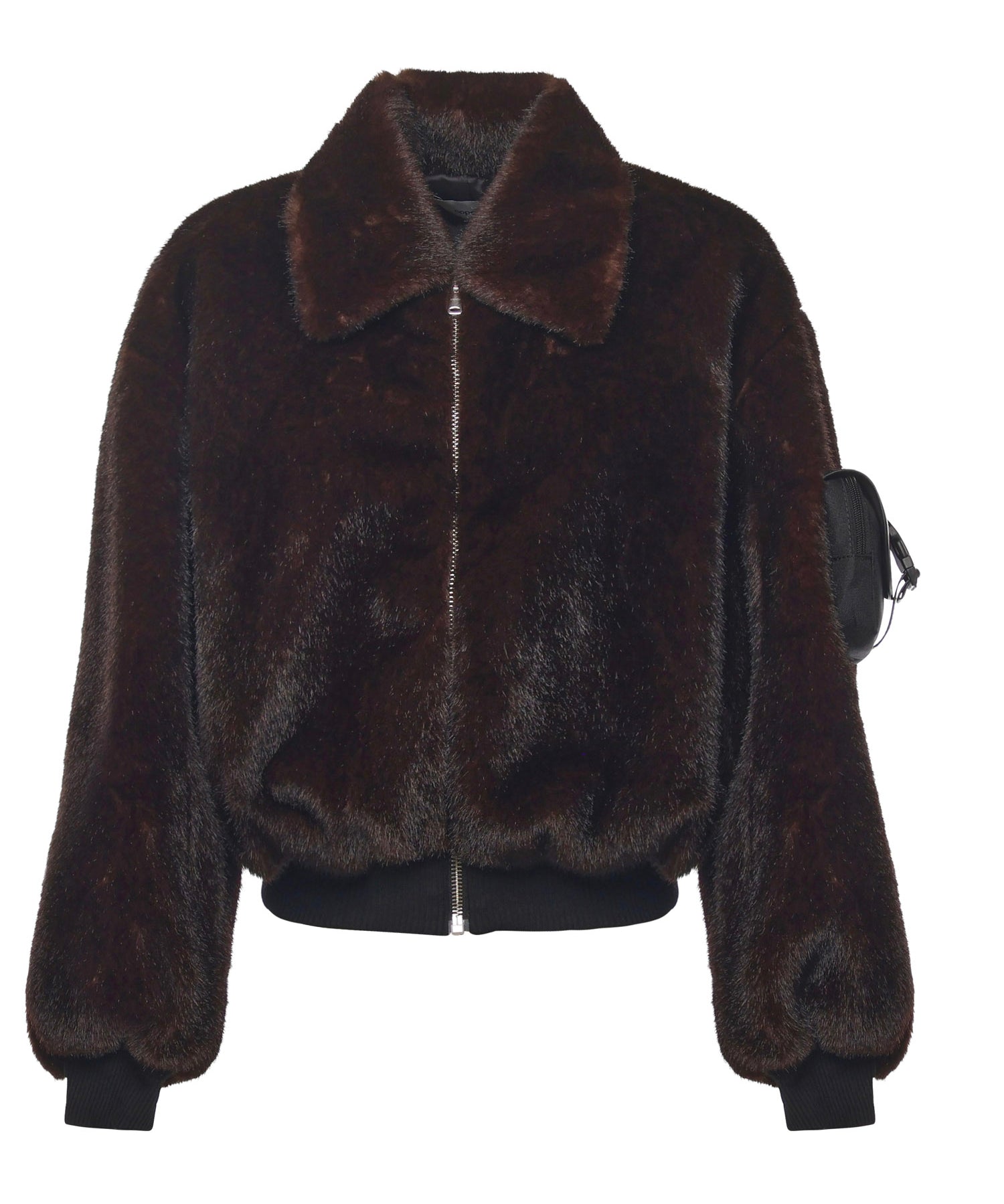 Bomber pelliccia sintetica COPBL33F9015 BROWN COPERNI 