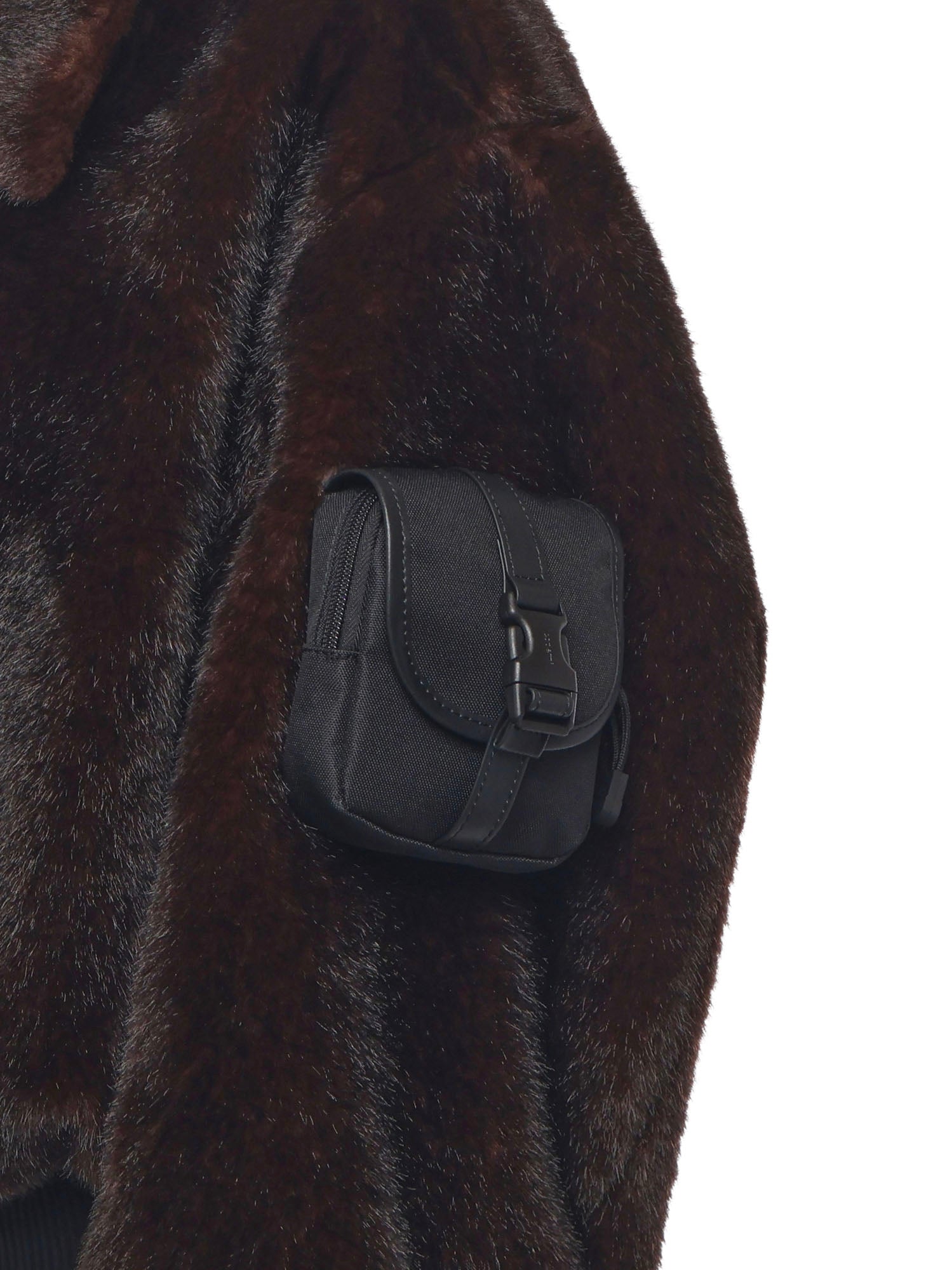 Bomber pelliccia sintetica COPBL33F9015 BROWN COPERNI 