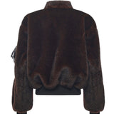 Bomber pelliccia sintetica COPBL33F9015 BROWN COPERNI 