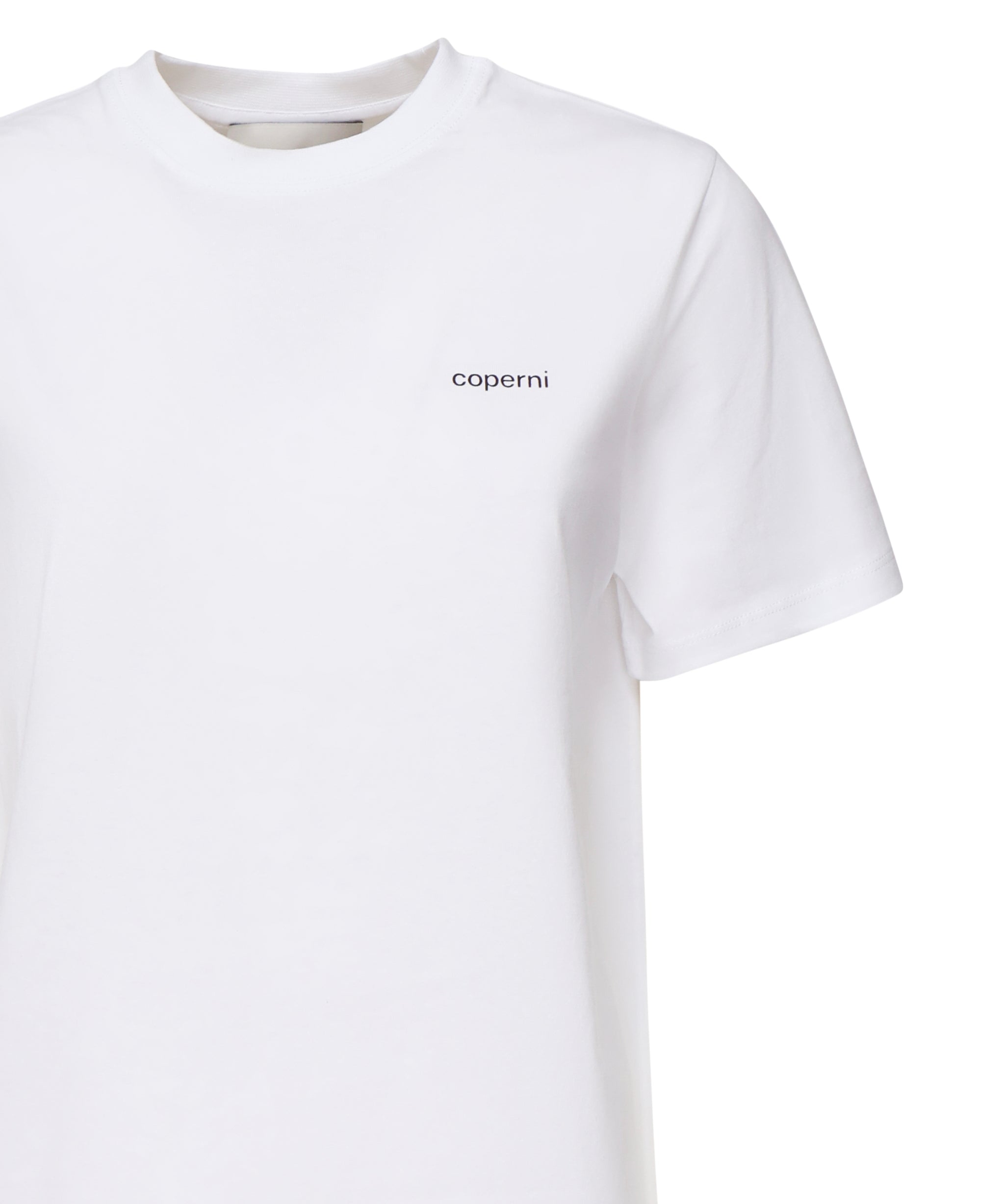 t-shirt con logo COPJS03504 WHITE COPERNI 