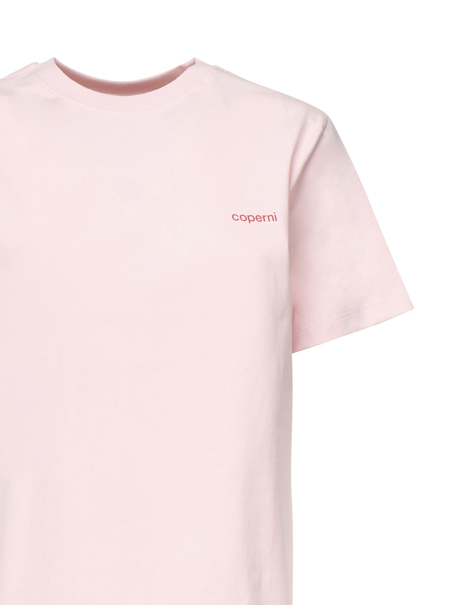 T-shirt con logo COPJS03F5036 PINK-RED COPERNI 