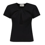 T-shirt cut-out COPJS158F5012 BLACK COPERNI 