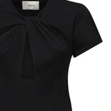 T-shirt cut-out COPJS158F5012 BLACK COPERNI 