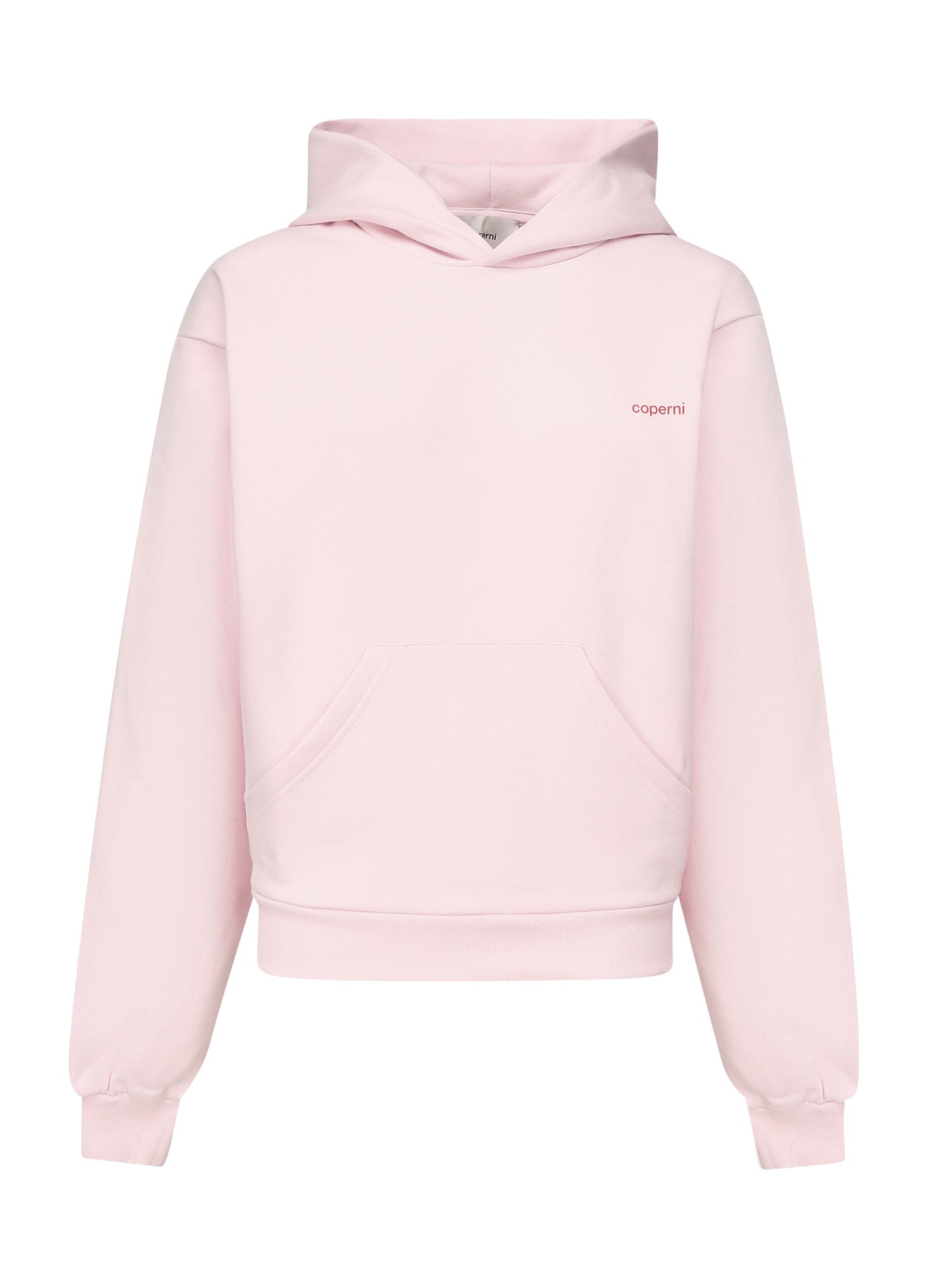Felpa con cappuccio e logo COPJS15F5035 PINK-RED COPERNI 