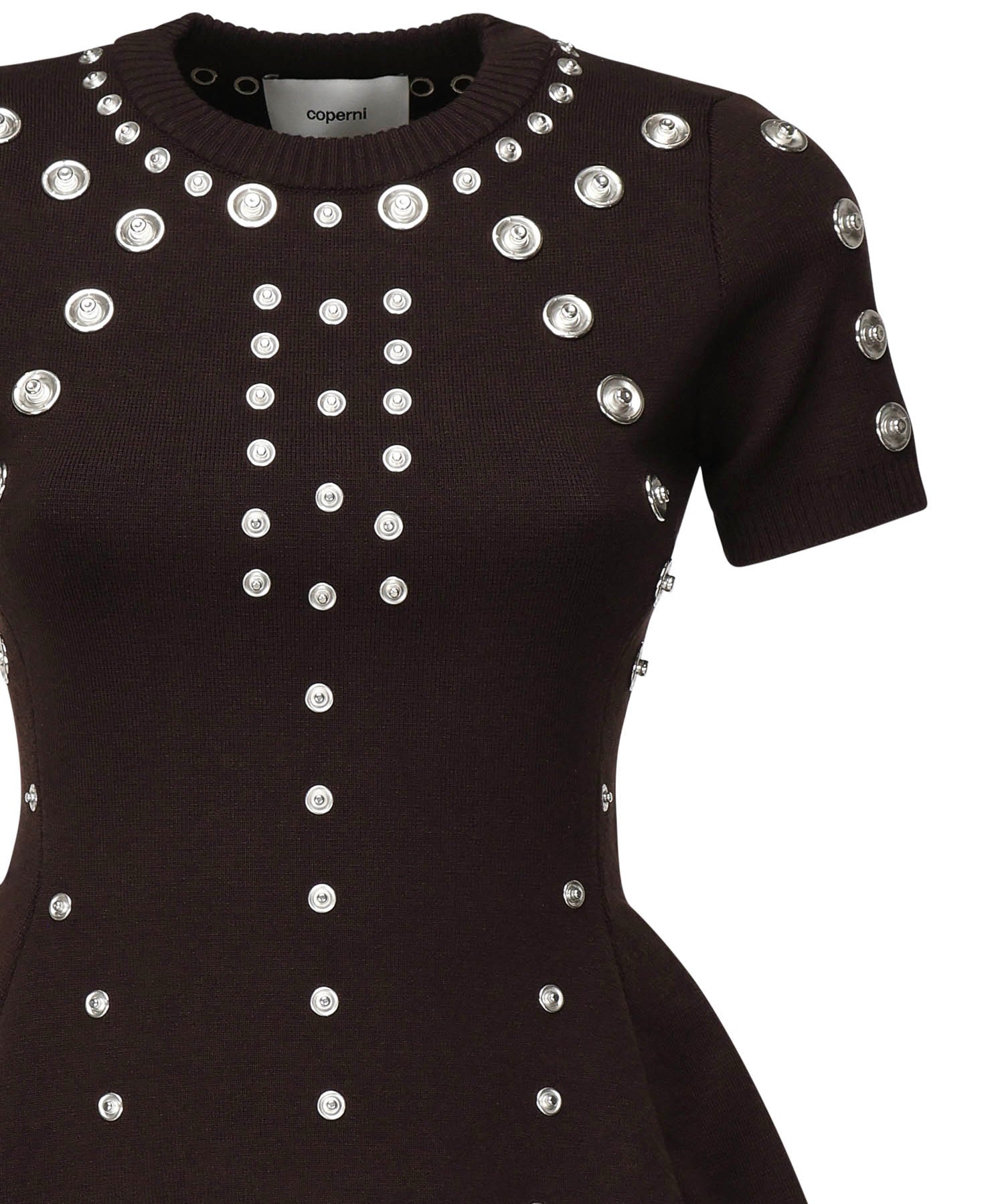 Mini abito Snap COPML164Y3019 BROWN COPERNI 