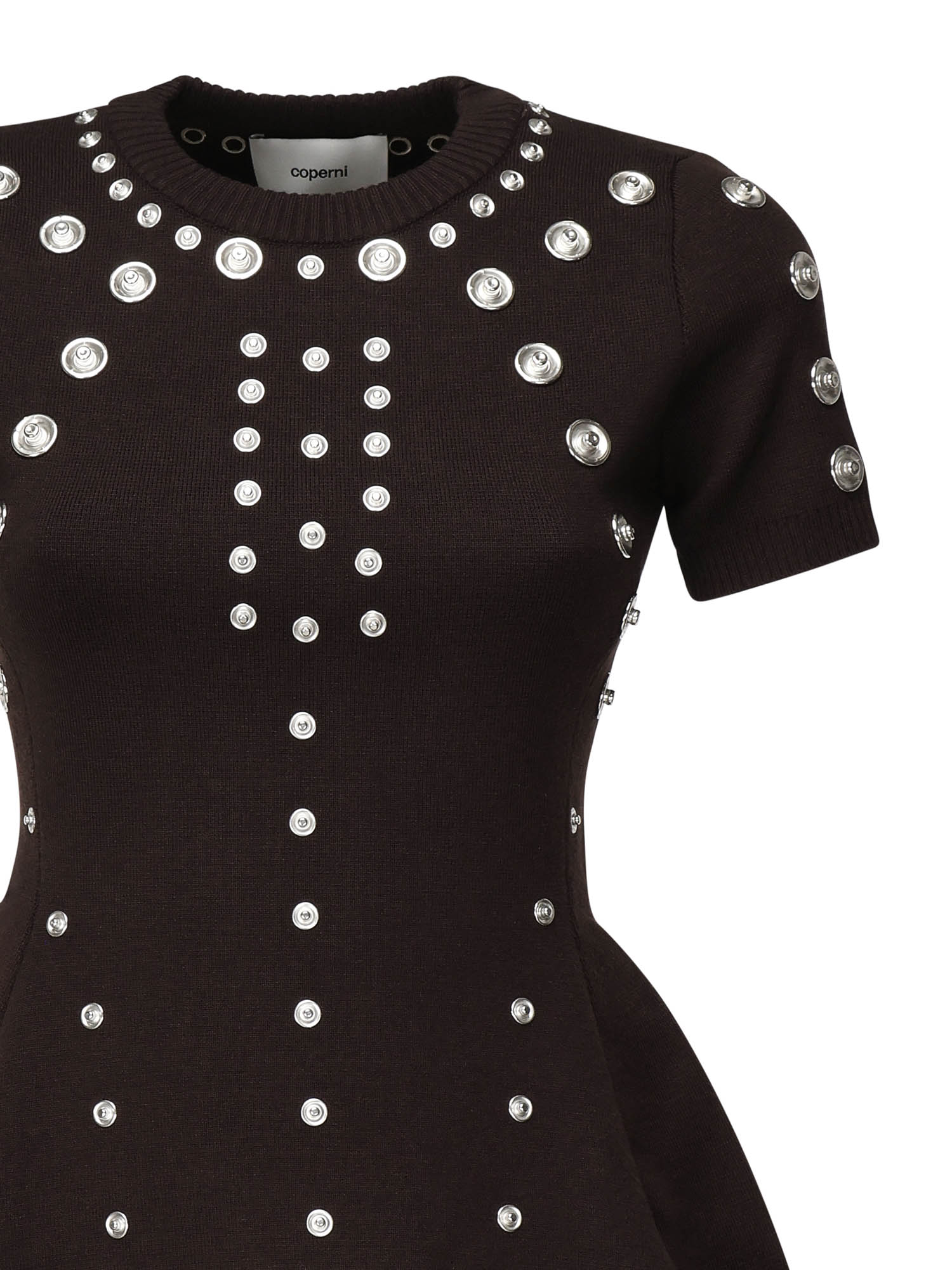 Mini abito Snap COPML164Y3019 BROWN COPERNI 