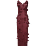 Abito Butterflies Techno con ricamo COPML166Y3015 RED COPERNI 