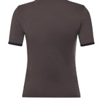 T-shirt in cotone con logo 125JTS017JS0203 B212 COURREGES 