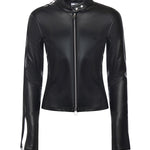 Top biker con zip 325CT0436PU0049 9999 COURREGES 