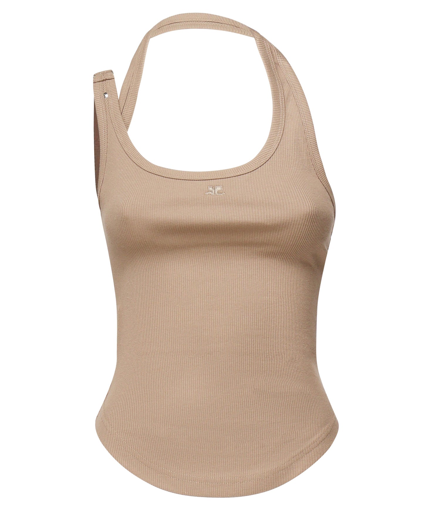 Canotta con fibbia asimmetrica 325JDE143JS0194 1098 COURREGES 