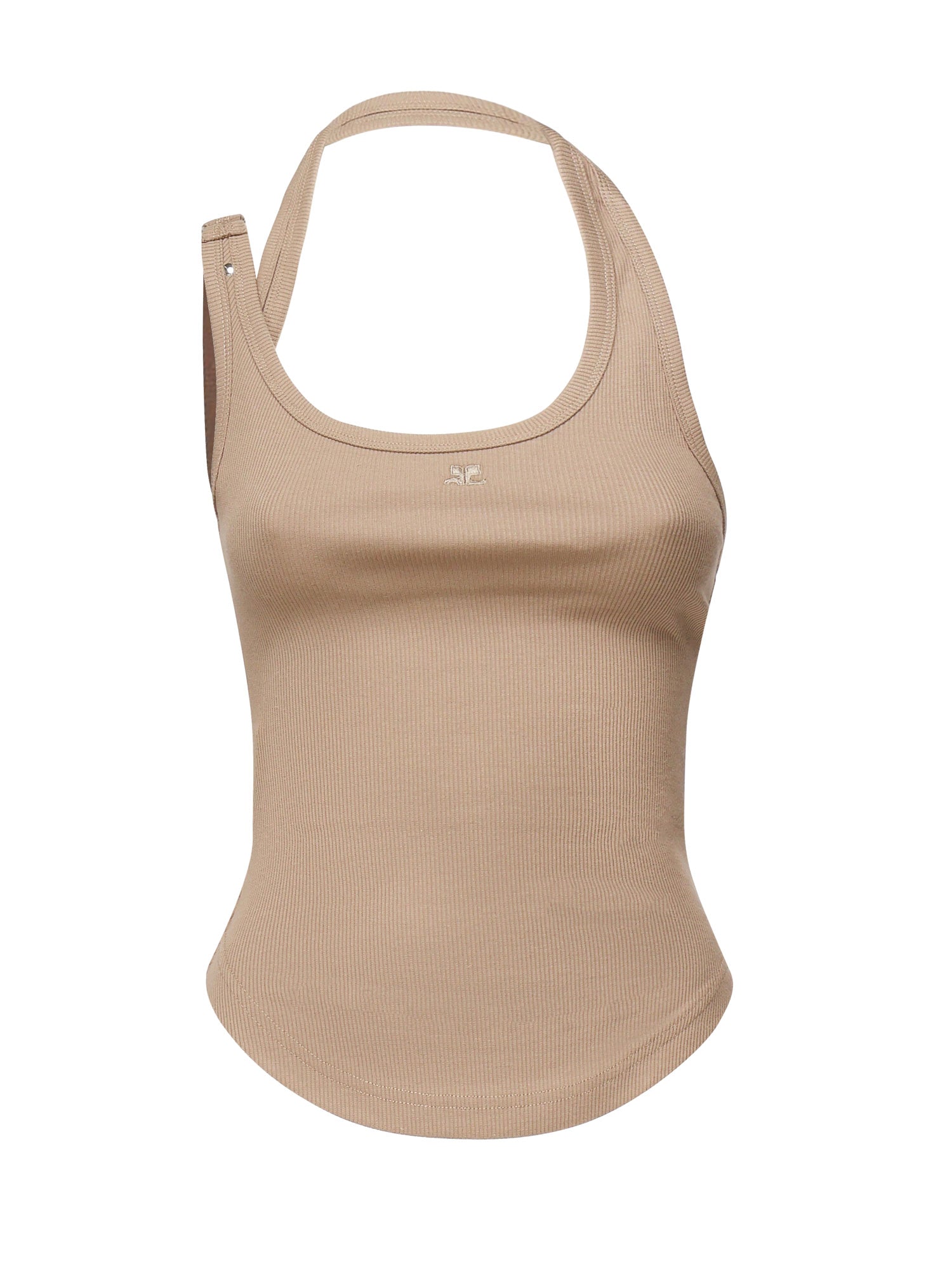 Canotta con fibbia asimmetrica 325JDE143JS0194 1098 COURREGES 