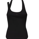 Canotta con fibbia asimmetrica<BR/> 325JDE143JS0194 9999 COURREGES 
