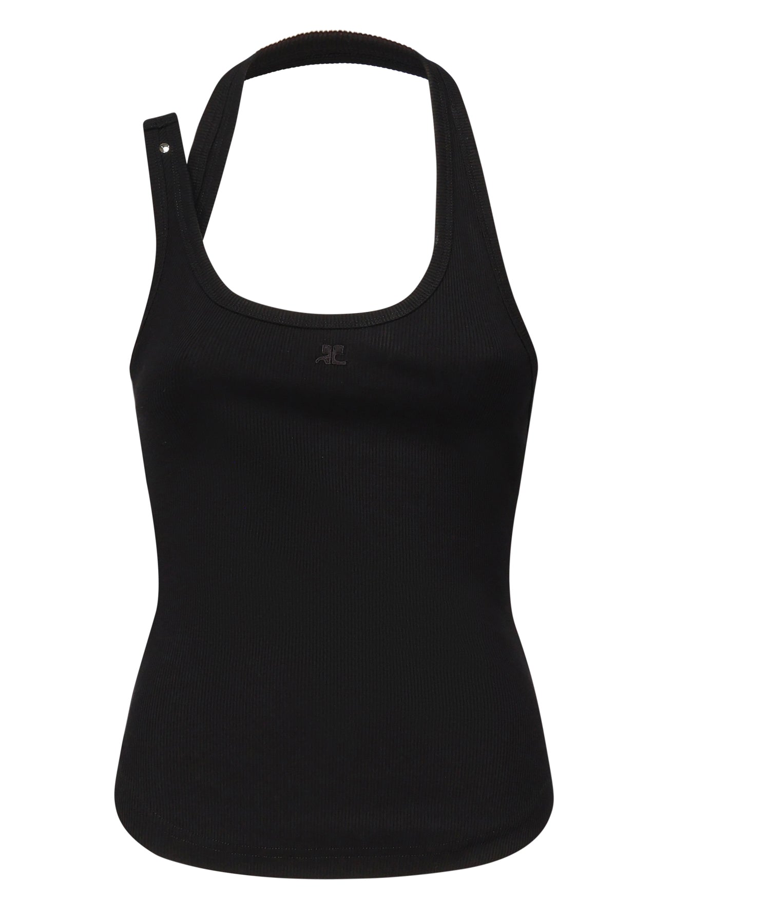 Canotta con fibbia asimmetrica<BR/> 325JDE143JS0194 9999 COURREGES 