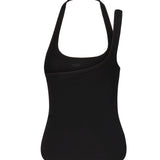 Canotta con fibbia asimmetrica<BR/> 325JDE143JS0194 9999 COURREGES 
