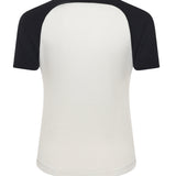 T-shirt Circle Contrast in cotone 325JTS214JS0203 0098 COURREGES 